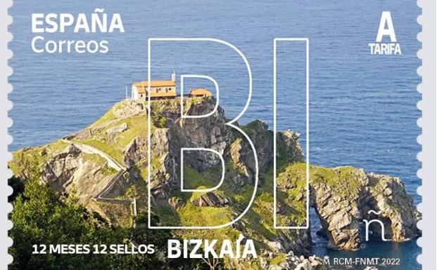 Correos dedica un sello a San Juan de Gatelugatxe