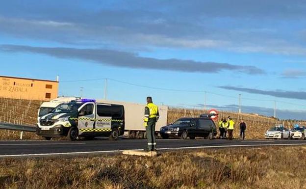 Muere un camionero de Barakaldo cuando conducía en La Rioja