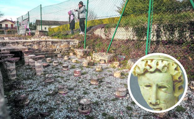 La Diputación de Álava lleva al juzgado la desaparición de la escultura romana del Baco de Arkaia
