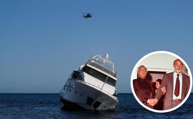 El barco de lujo prohibitivo de la Marbella de Jesús Gil hace aguas en la costa de Granada