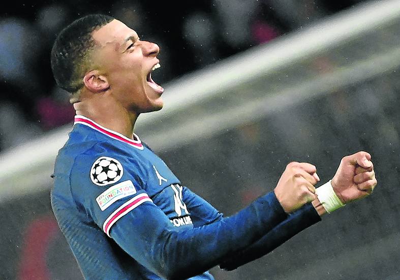 Hoy no juega Mbappé