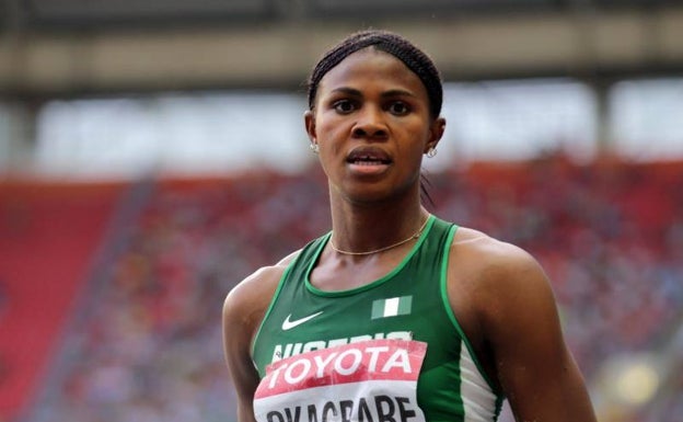 La velocista Blessing Okagbare, suspendida diez años por dopaje