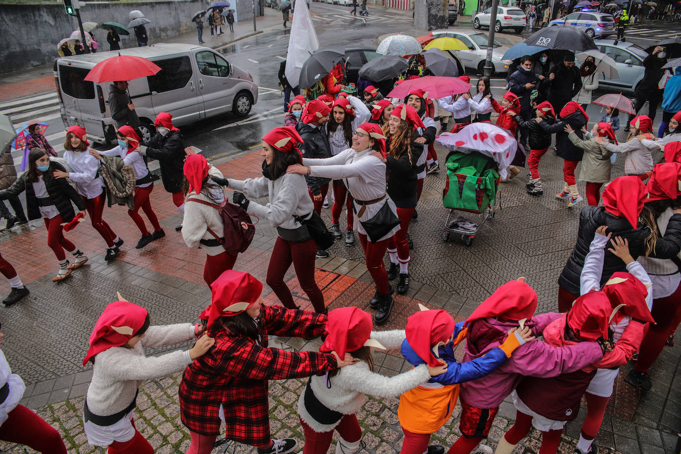 El desfile de carnaval de Deusto más esperado