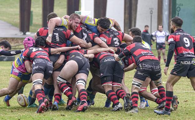 El Gaztedi remonta al Campus Ourense Rugby y suma su segundo triunfo consecutivo