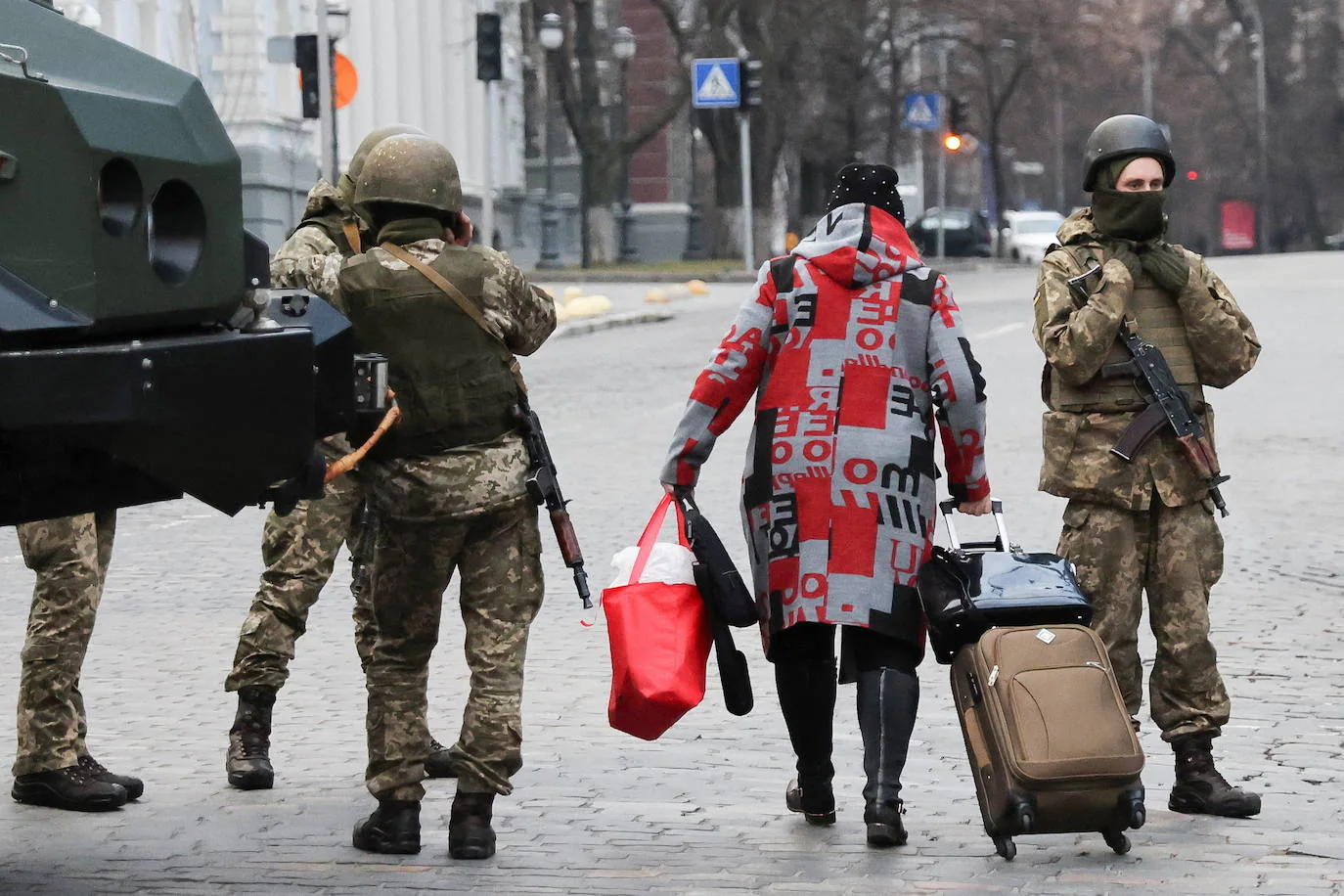 Fotos: Las imágenes más impactantes del inicio de la guerra Rusia-Ucrania |  El Correo