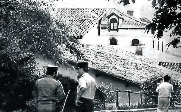 La abadía de Belloc sufrió varias intervenciones policiales durante los años más mortíferos de ETA. 
