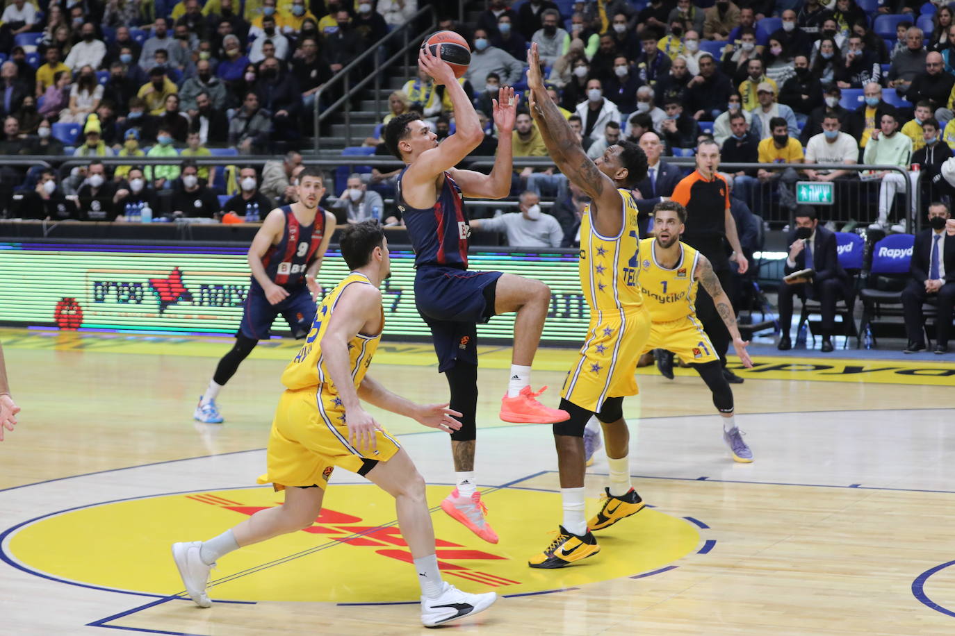 El 1x1 del Maccabi - Baskonia: Baldwin, el mejor