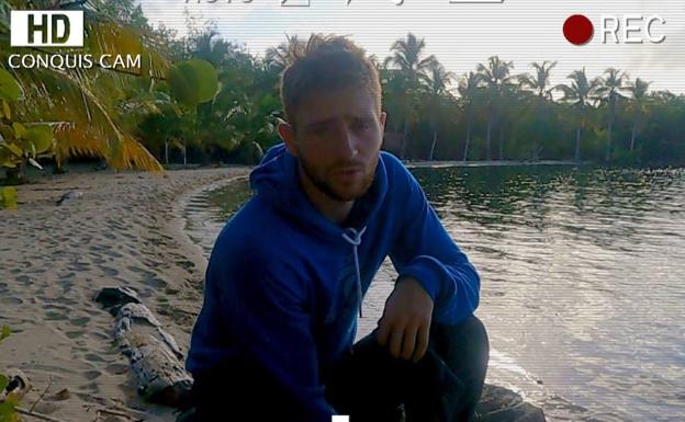 La emocionante confesión de Arruti en 'El Conquistador del Caribe'