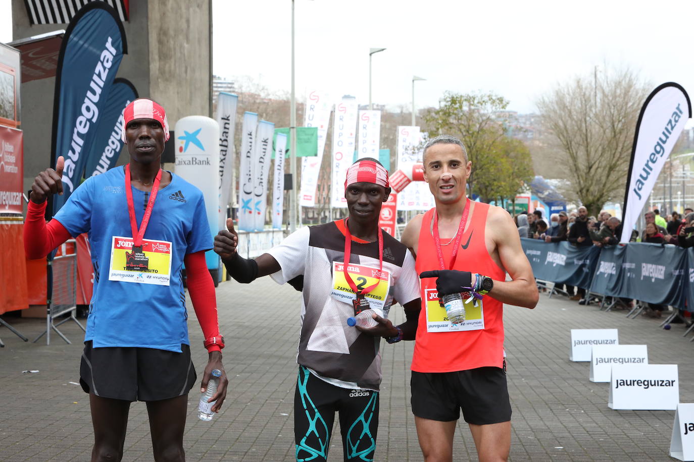 Las mejores imágenes de la primera Bilbao Bizkaia Marathon