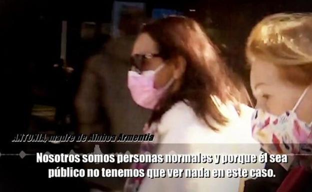 Ainhoa Armentia confió en su madre para confesarle su relación con Iñaki Urdangarin antes de hacerse pública