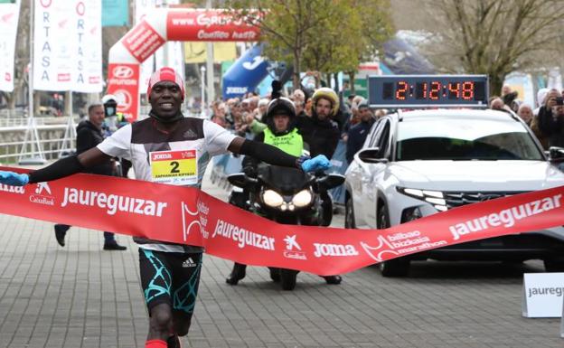 Kipyego y Pila estrenan la 'Bilbao Bizkaia Marathon'