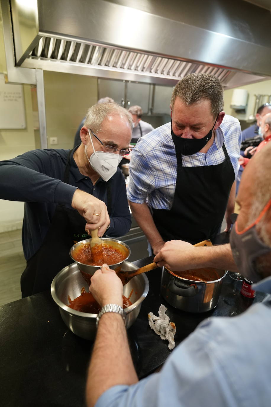 La cena de La Globa, en imágenes