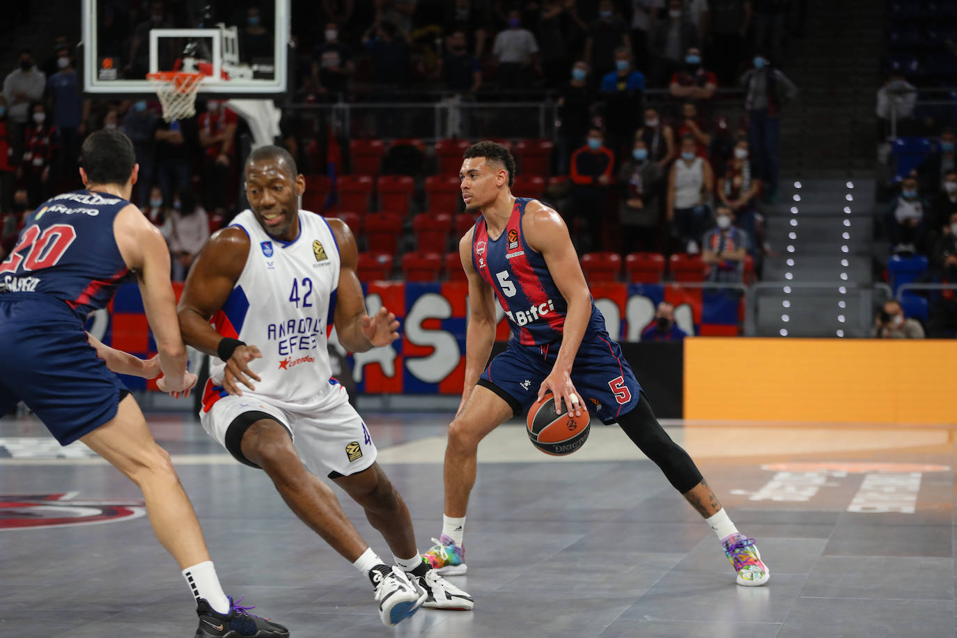 El uno a uno del Baskonia - Efes: Baldwin, el mejor