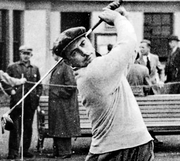 Carlos Celles, histórico impulsor del golf en Bizkaia