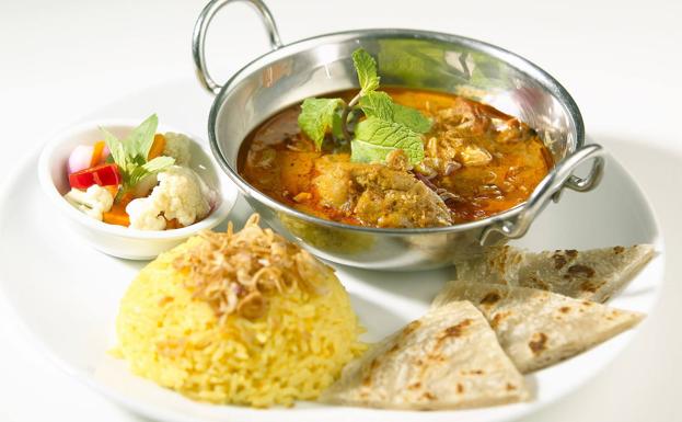 La cocina del tandoor y el curry