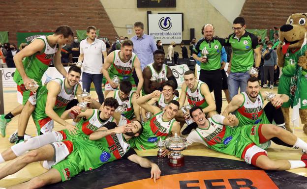 Estallido de felicidad en Amorebieta