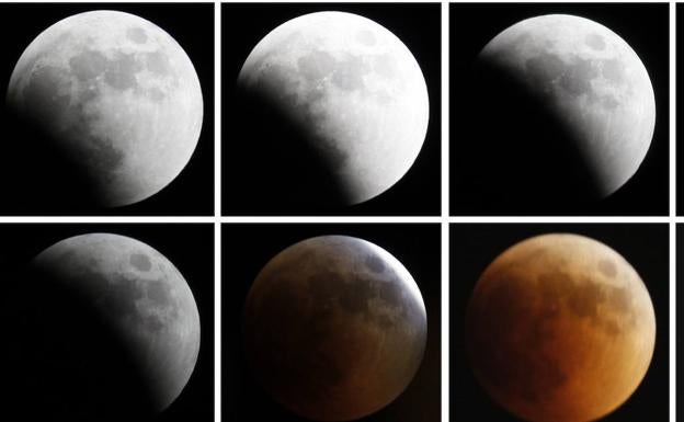 El 16 de mayo será visible desde aquí un eclipse total de luna: a las 03.30 horas