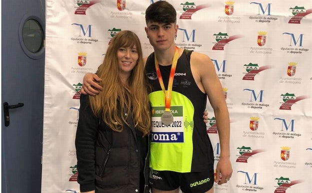 Markel Fernández, plata y récord de Euskadi en el Nacional sub'20