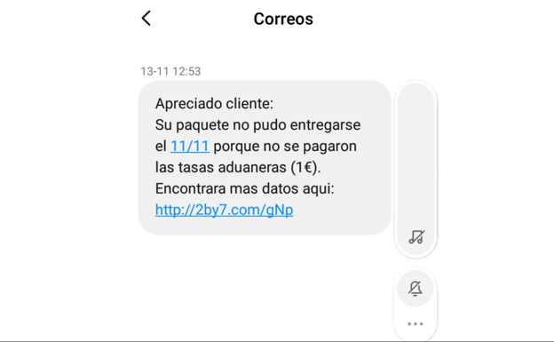 Cómo saber si el SMS que has recibido es falso