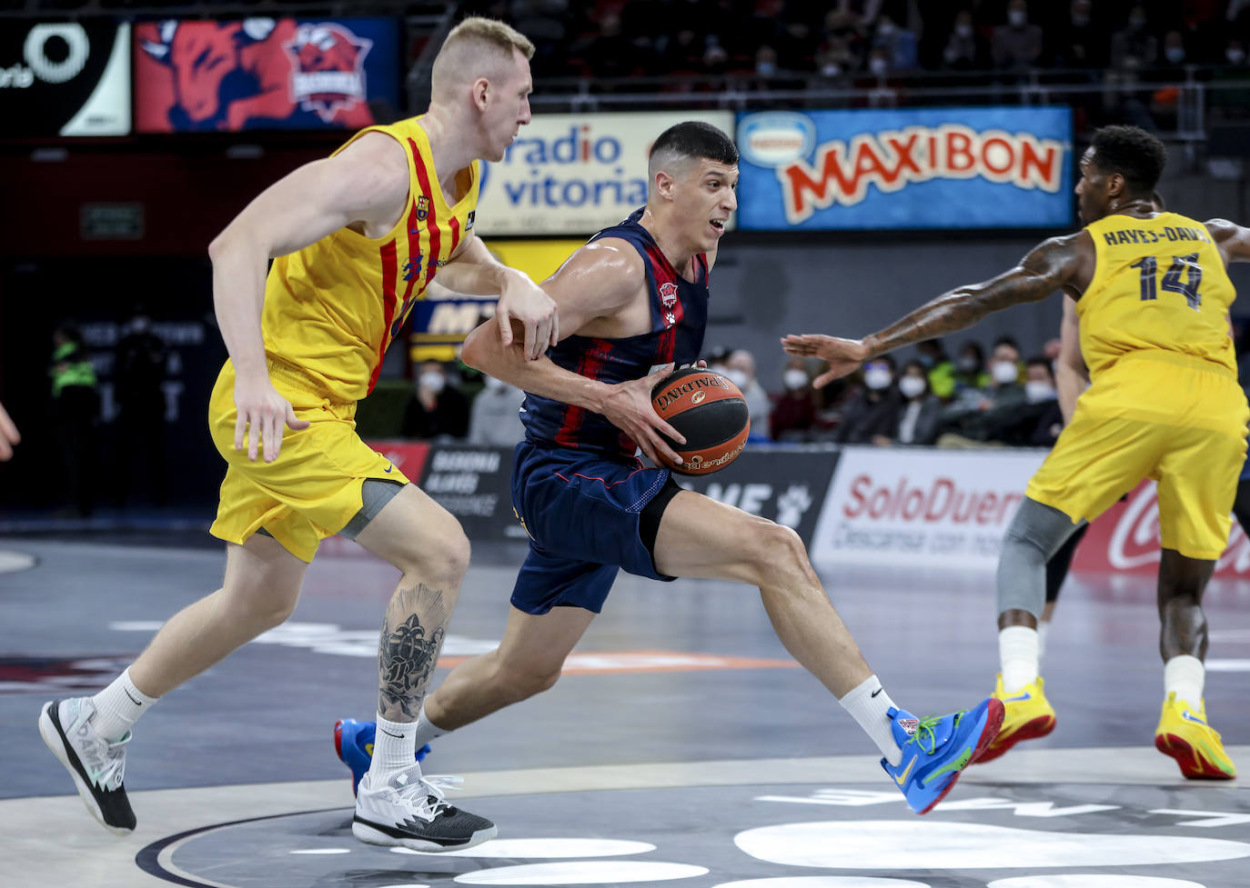 Las mejores imágenes del Baskonia - Barça