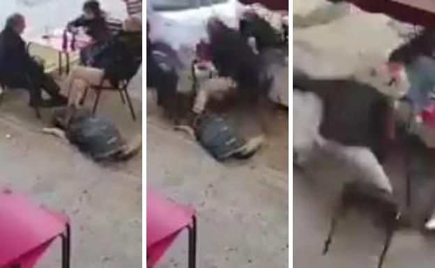 Brutal atropello en una terraza de un bar en Sabadell