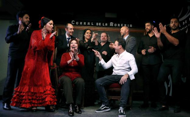 El bilbaíno David García premiado por dirigir el mejor restaurante de Madrid en un tablao