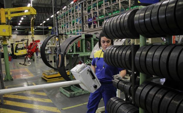 Michelin Vitoria parará parte de su producción este fin de semana por la huelga del transporte