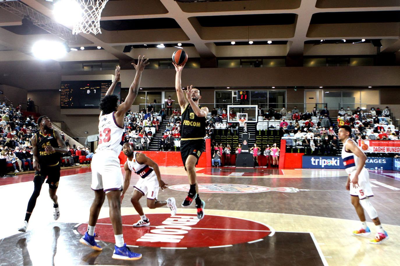 El uno a uno del Mónaco - Baskonia: Granger, el mejor