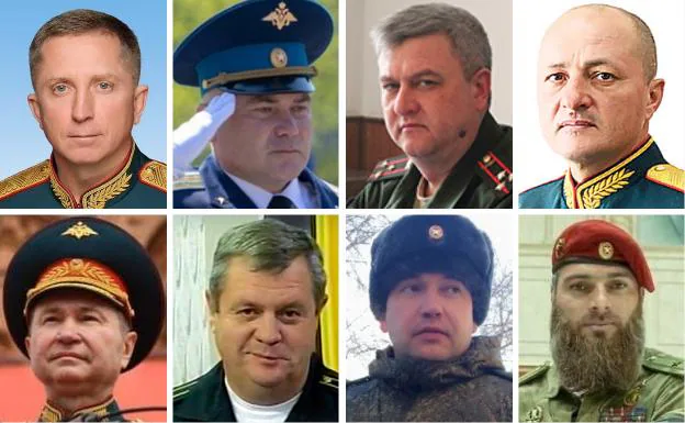 La cúpula del Ejército ruso en el punto de mira