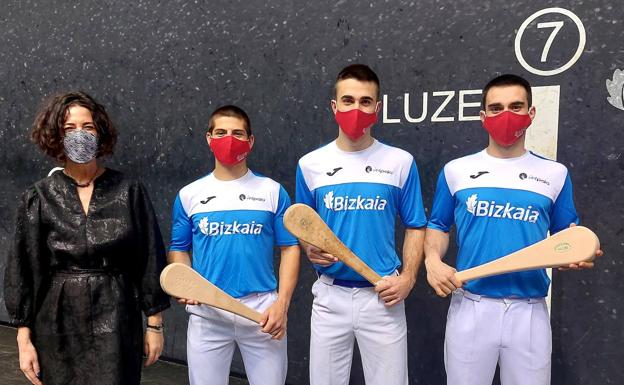 Tres jóvenes valores para el Open Internacional de pala