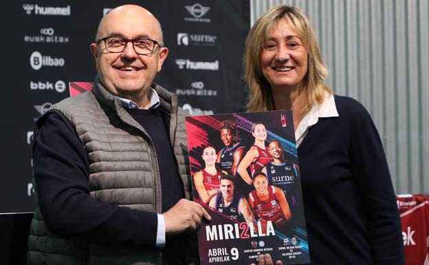 El Lointek y el Surne quieren «una fiesta del baloncesto vizcaíno» el día 9 de abril en el Bilbao Arena