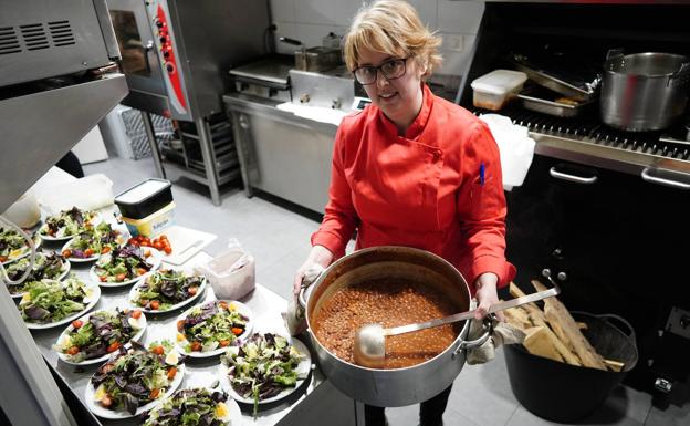 Alexia Martín, la nutricionista que cocina alubias como las amamas en La Arboleda