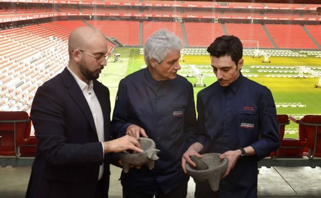 Un gol por toda la escuadra en el restaurante de San Mamés