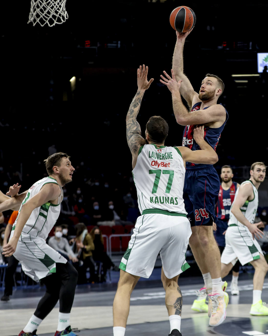 El uno a uno del Baskonia - Zalgiris: Costello, el mejor