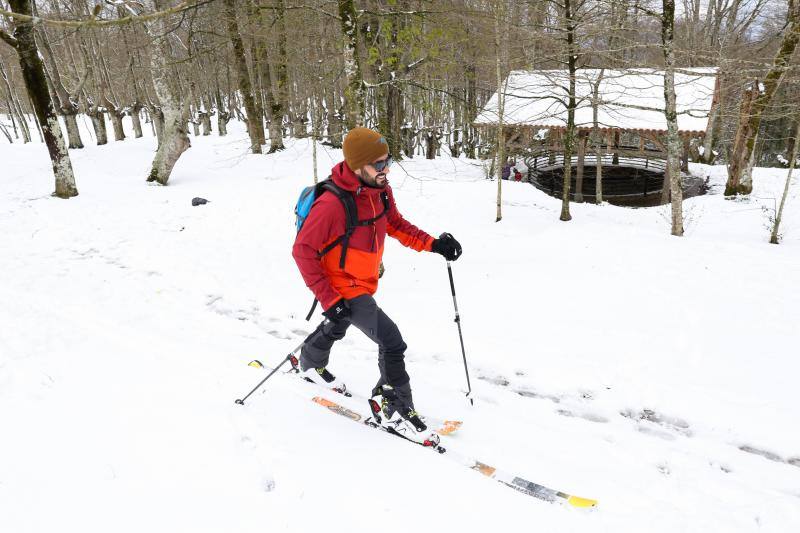 Fotos El temporal de nieve sorprende