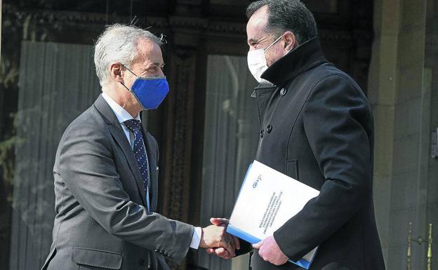 Iturgaiz pide a Urkullu rebajas fiscales y suprimir cargas burocráticas para afrontar la crisis