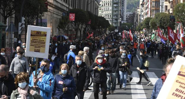 LAB reclamará el 1 de Mayo un mayor reparto de empleo, cuidados y riqueza