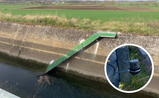 Colocan barreras olfativas para los corzos en el río Alegría tras resultar «inservibles» las rampas