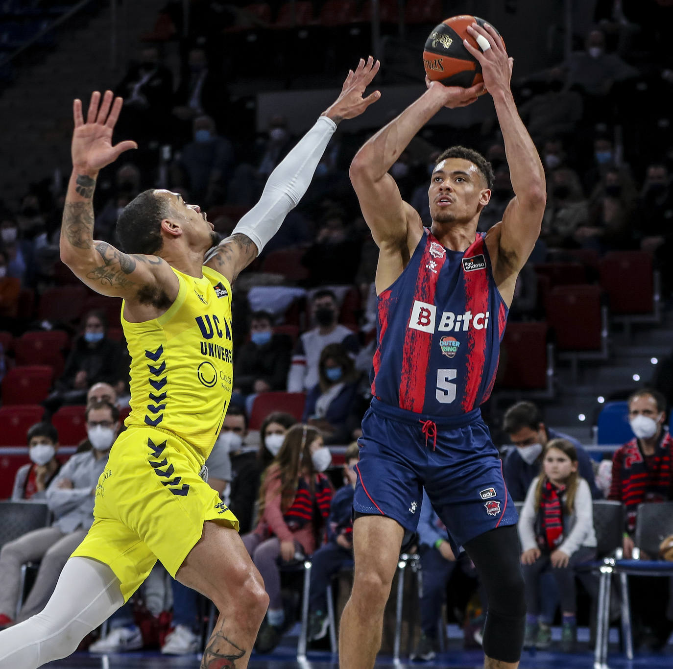 Las mejores imágenes del Baskonia-UCAM Murcia