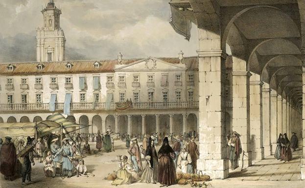 Historia de los mercados de Vitoria