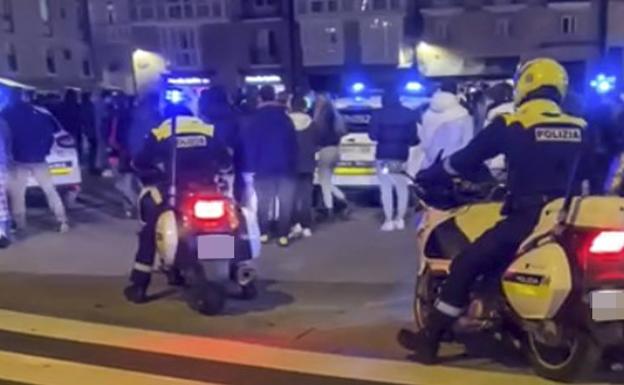 Policías tildan de «inusual y preocupante» el ataque de 30 menores a un adulto en Vitoria