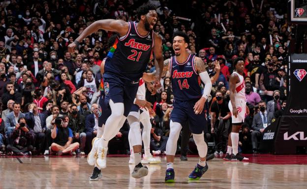 Embiid venga su tortura en Toronto