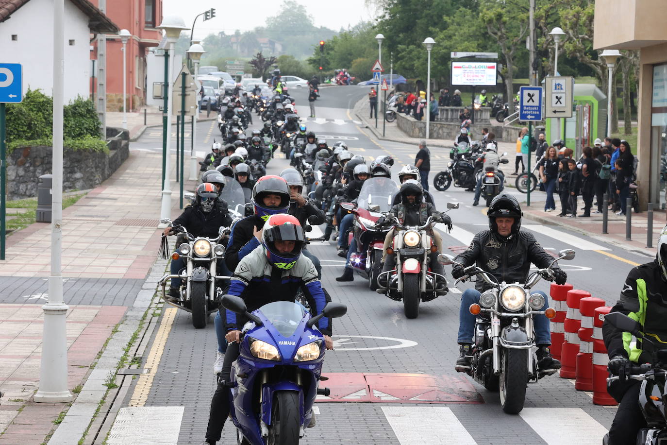 Las concentraciones moteras vuelven a las carreteras vizcaínas