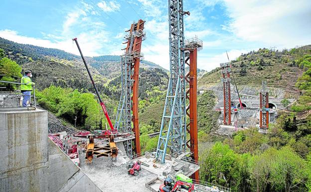 Ingeniería alavesa y acero de Ucrania para salvar el puente Bolintxu