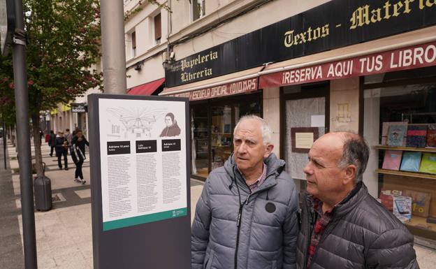 Vitoria dedica una segunda placa a Adriano VI por el 500 aniversario de su elección como Papa