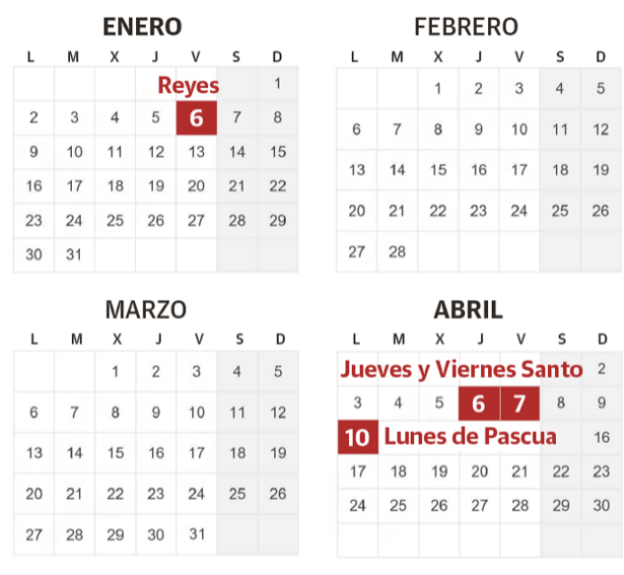 Consulta el calendario laboral de Euskadi en 2023 y los festivos de Álava y sus municipios