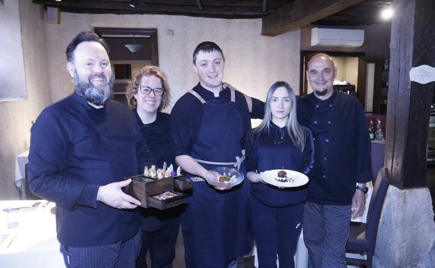Menús sorpresa apegados a la tierra en el Laua (Langarika)