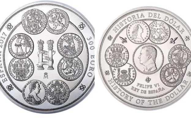La moneda de un kilo de plata de 300 euros que circula por España
