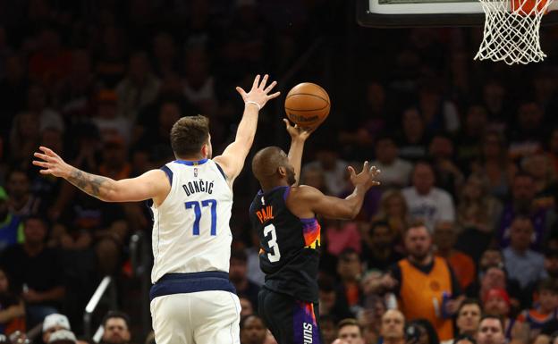 Doncic sigue sin ser suficiente ante la tiranía de Chris Paul