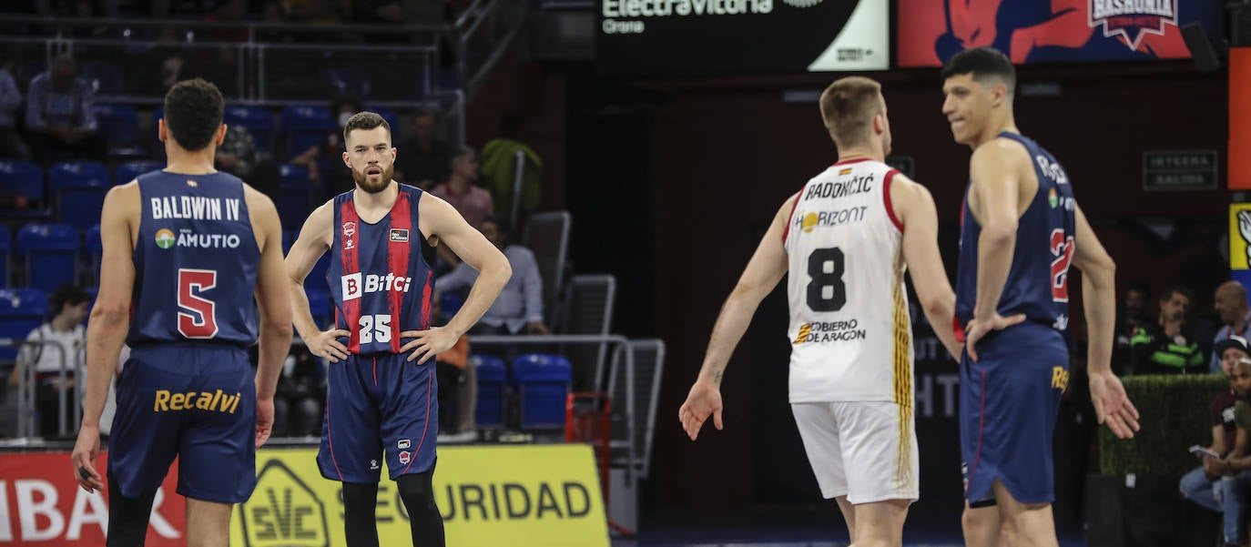 Las mejores imágenes del Baskonia-Casademunt Zaragoza